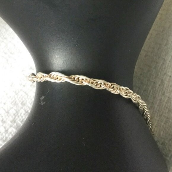 Sterling Silver Jewelry - Sterling Silver 925 French Rope Bracelet 7 in 4g